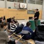 26.11.2025 Trashdrumming-Projekt mit Alex Sauerländer an der  Albert-Schweitzer-Realschule plus Mayen - Klasse 5d
